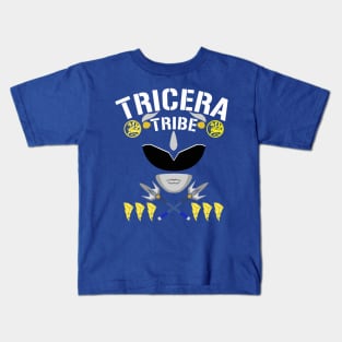 Blue Ranger Tricera Tribe Kids T-Shirt